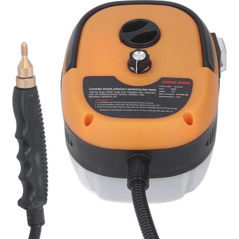 Nettoyeur vapeur portable haute température et haute pression 2500 W pour voiture et cuisine (prise UE 220 V) (1/5)