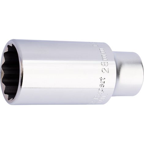 Draper Expert 21833 28mm 1/2 Square Drive HGV Diesel Injector Socket with Bi-Hex Compatibility (1/5)