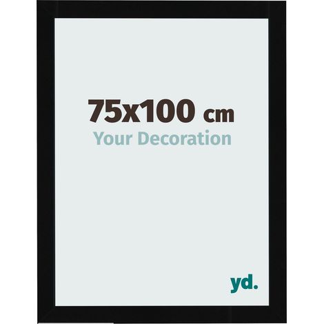 yd. - Cadre photo 75x100 - Noir Brillant - MDF - Bologna (1/5)