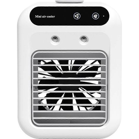 USB bureau humidificateur ventilateur réservoir eau air refroidisseur refroidissement device lithium batterie basse (1/5)
