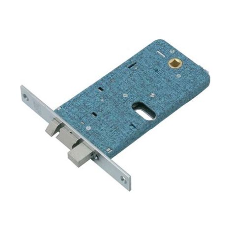 SERRATURA METALLO INFILARE ELETTRICA 778 OMEC B.Q NICH F.MM 16 F.OVALE M2+SCR H.MM 78 E.MM 70