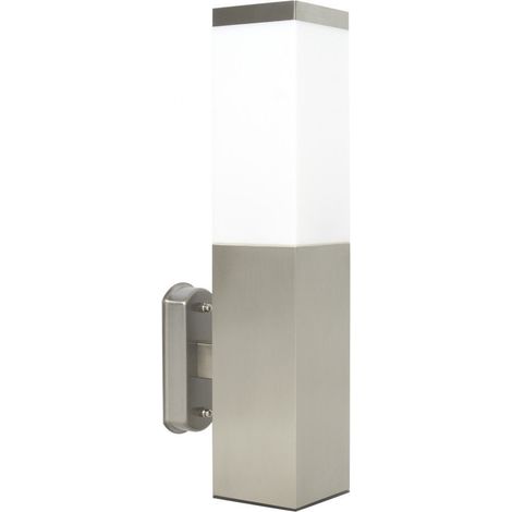 Applique esterna Inox E27 argento IP44 SU-MA SS802-A (1/3)