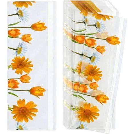 30 Pièces Mouches Piège Autocollant Adhésifs Autocollants à Mouches pour Fenêtre Piège Collant Jaune pour Insectes Volants Fenêtre Papiers pour la Maison Intérieur Non Toxique et Inodore (1/5)