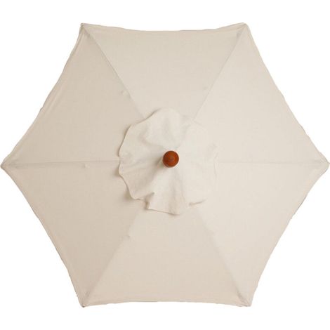 Housse de parasol 2 m – Tissu polyester double couche imperméable – Protection anti-UV – Compatible avec cadres en bois, acier, aluminium (1/5)