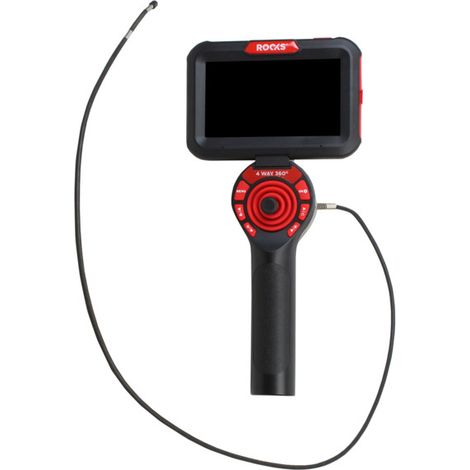Telecamera Ispezione ROOKS 4-WAY 720° con Testa Orientabile 3,9 mm x 1 m (OK-03.0107)
