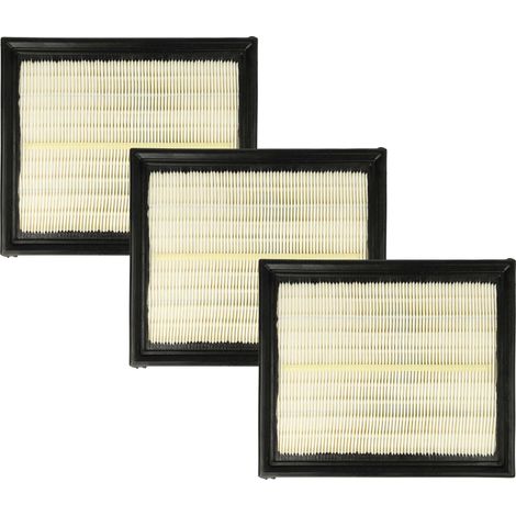vhbw 3x Staubsaugerfilter kompatibel mit Festool CTL 48 E AC, HF-CT26, CTL 26 E AC, CTL 36 E AC, CT AC, HF-CT36, HF-CT48 Staubsauger - Hauptfilter
