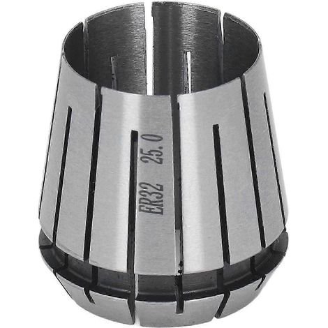 Pince à ressort, en carbure, type ER32, accessoire de serrage pour tour et fraiseuse, qualité 25 mm x 0,98 pouce. (1/5)