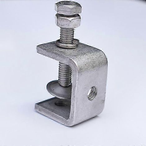 Lot de 6 Serre-joints en Acier Inoxydable 304, Pinces à Mâchoires Larges pour Travail du Bois, Soudure et Bricolage Créatif (1/5)