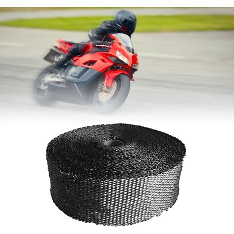 5m Ruban d'Isolation Thermique pour Échappement Moto Bande Anti-Chaleur pour Voiture Tout-Terrain Karting (1/5)