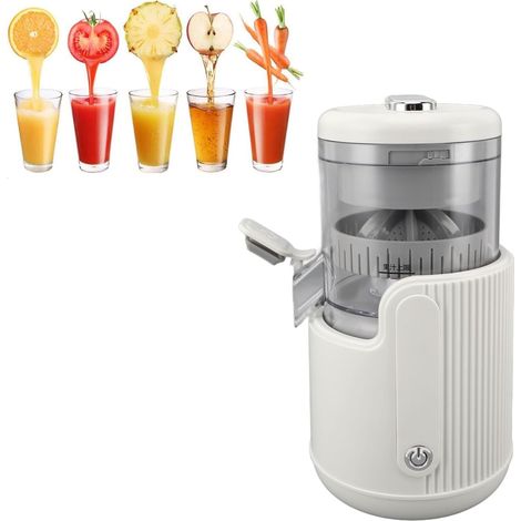 Presse-Agrumes électrique, Moteur à 360 Degrés Rechargeable par USB, Presse-Agrumes, Extracteur de Jus électrique pour Citron, Orange, Agrumes, Pastèque (1/5)