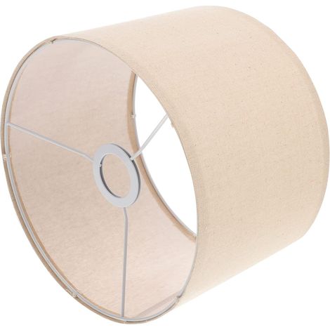 Retro Fabric Replacement Lampshade for Table Lamp Floor Lamp or Office Lamp E27 Socket Removable Cover for Living Room, Bedroom and Office 26.00 x 26.00 x 19.00 cm (1/5)