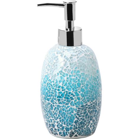 SUMMER DISPENSER IN VETRO BLU (1/3)