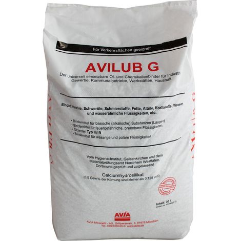Avia Ölbinder Avilub G Sack 13 kg Chemikalienbinder Ölbindemittel Granulat (1/3)