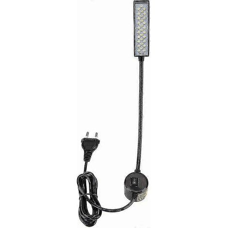 Lampe LED pour machine à coudre industrielle, col de cygne flexible, lampe de travail LED pour vêtements, éclairage de machine à coudre, lampe de bureau (1/5)