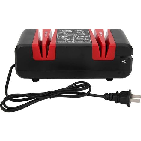 Affûteur électrique multifonction automatique pour couteaux et ciseaux de cuisine, machine à affûter les lames, outil domestique pratique, modèle CN. (1/5)