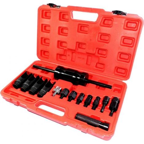 KIT 14 PZ ESTRATTORE INIETTORI CON MARTELLO SCORREVOLE UNIVERSALE MOTORE DIESEL