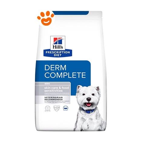 Hills Dog Prescription Diet Mini Derm Complete - Sacco 6 Kg - Cibo Secco Cani