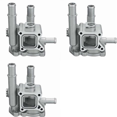 Cache pour boîtier de Thermostat en aluminium, 3 pièces, - compatible Chevrolet Cruze Aveo, volvo, Opel Astra Zafira Signum Moka 96984103 (1/5)