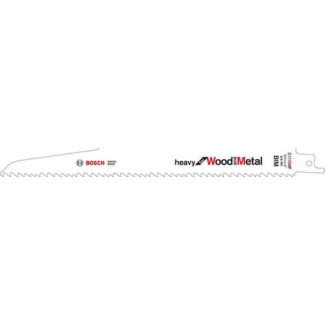 Bosch S 1110 VF lama in bimetallo 225 mm 5 pezzi