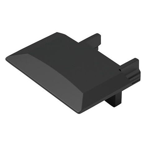 Profilo LED Canneline C Capuchon Set 2 unità. Nero
