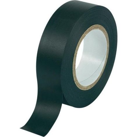 Schwarzes Isolierband 19 mm x 25 m aus PVC