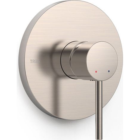 Pièce apparente pour boîtier encastré 1 voie Rapid-boxPièce apparente Acier - TRES 26227810AC (1/2)