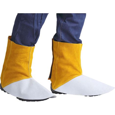 Gamaschen Strend Pro Industrial, zum Schweißen, Überzüge, Leder, 15 cm, Paar 2 Stk. (1/3)