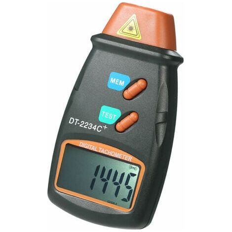 Drehzahlmesser, Drehzahlbereich 2,5 U/min – 99.999 U/min (1/5)