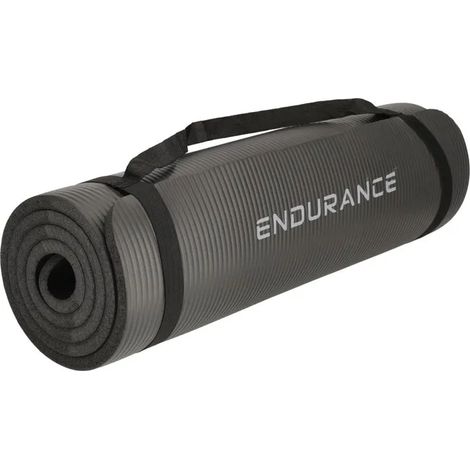 Tapete de Yoga - RESISTENCIA - 4 mm - Negro (1/3)