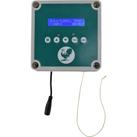 Ej.Life Naroote Automatischer Türöffner für Hühner, Timing-Modus, Stellantrieb für Hühnerstall 50 Meter für das Haus A