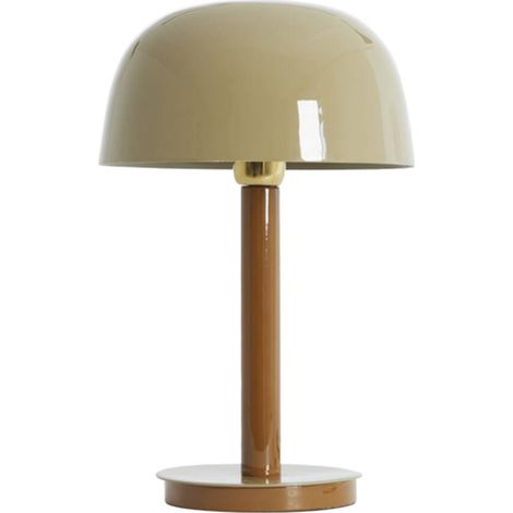 Light & Living - lampada da tavolo - Marivet - marrone - metallo