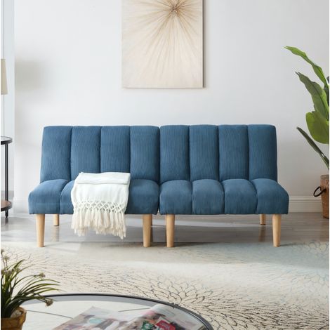 Divano letto 2 posti con schienale regolabile OKMYHOME (1/5)