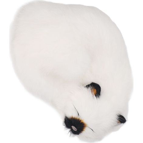Chaton en Peluche Réaliste Dormeur Décor Doux Mignon pour Maison (1/5)