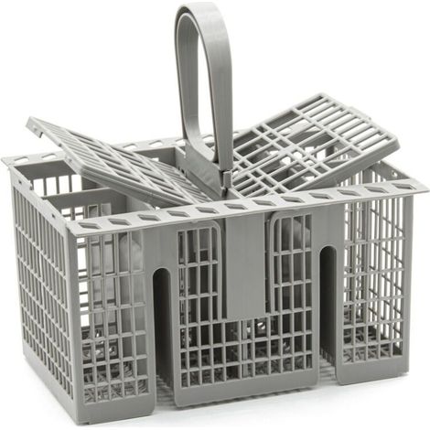 Panier à couverts pour lave-vaisselle Hotpoint – Compatible modèles 99673-8729, C00257140, C00386607 – Poignée détachable – Résistance à la chaleur (1/5)