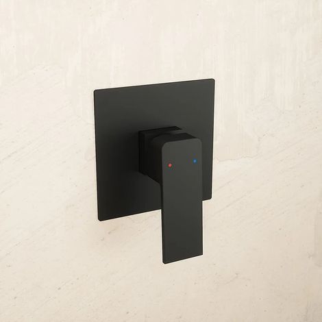 Miscelatore incasso doccia monocomando nero opaco Ingrid (1/3)