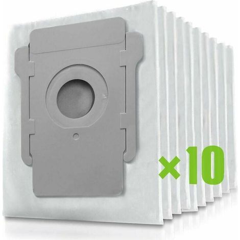10 pièces adaptées pour irobot Roomba i7 robot de balayage accessoires sac à poussière S9 sac à poussière E5 E6, (1/5)