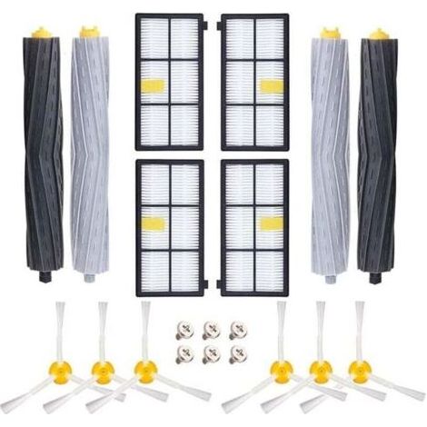 BARKBUSTERS Accessoires Remplaçant kit iRobot Roomba 800 900 Série 800 850 860 865 866 870 871 872 875 876 880 886 890 891 895 896 897 900 950 960 965 966 967 969 970 971 974 975 976 980 981 989 996 (1/4)