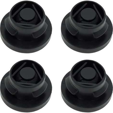 4pcs Silent-bloc de circuit d'admission d'air support filtre à air OEM 1422A3 Filtre à Air de Voiture en Caoutchouc compatible avec Peugeot Berlingo C2 C3 C4 C5 JUMPY XSARA PICASSO 1.6 HDI Noir (1/5)