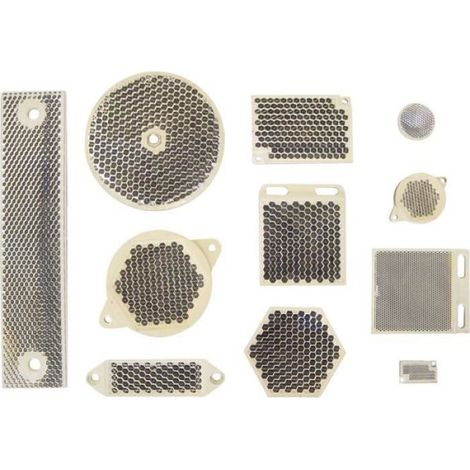 Réflecteur prismatique à 48 mm avec support à 63 mm DataLogic R2 S940700048 (L x l x h) 86 x 63 x 8 mm 1 pc(s)