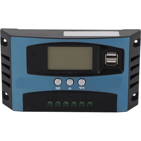 Contrôleur de Charge Solaire MPPT Intelligent 40A 12V 24V avec Écran LCD et Décharge 10A (1/4)