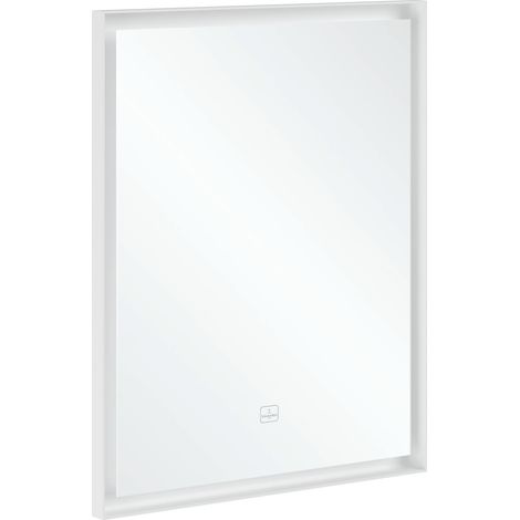 VB Spiegel Subway 3.0 600x750x47,5mm re-eckig (Black Matt White Matt) (1/2)