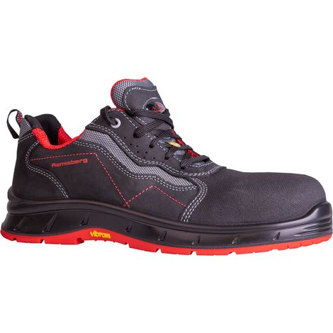 Hase Davos S3 ESD-Sicherheitshalbschuh aus Nubukleder Größe 38