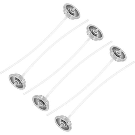 Lot de 6 buses de peinture universelles pour aérosol, tubes et pailles de rechange pour graffiti, bricolage et réparation automobile. (1/4)