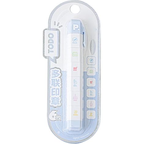 Tampons De Scrapbooking Pochoir en forme de stylo pour la fabrication de  Tampons Planner pour Album de Scrapbooking, Planner, Livre, Courrier, Carte, Salle de Classe, École e (1/5)
