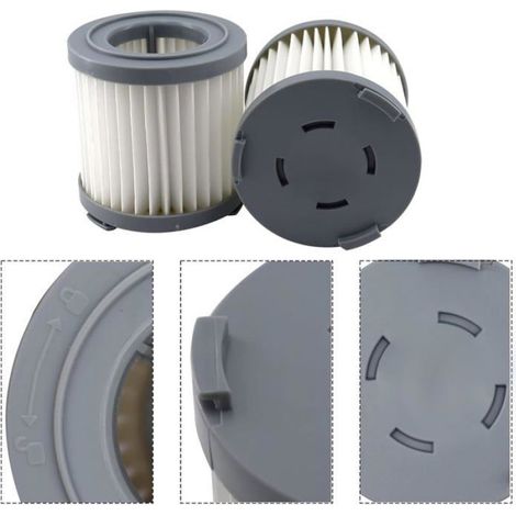 Filtre HEPA lavable et réutilisable - Lot de 4 pièces - Dimensions 66x64 mm - Compatible avec AEG Tornado Top5 et Pop5 (1/5)