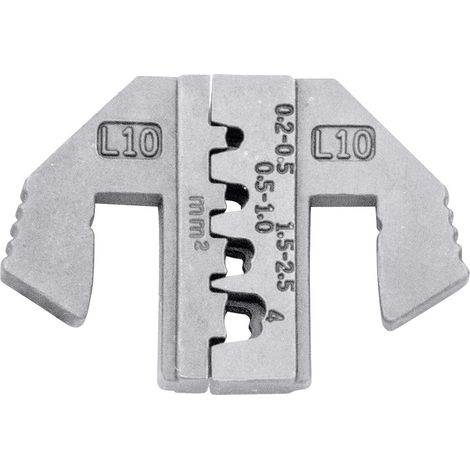 TOOLCRAFT TO-9627243 Crimpeinsatz SPT Flachkontakt, SPT Buchsenkontakt, MCP 0.2 bis 4 mm² Passen