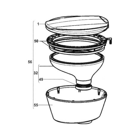KIT COUVERCLE CÉRAMIQUE pour HABITATION MOBILE DOMETIC -... (1/3)