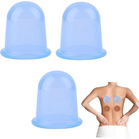 2 Pièces Ventouse Anti Cellulite,Ventouse Cellulite,Ventouse Visage,Ventouse Silicone Cicatrice,Ventouses En Silicone,Pour Soulager Les Douleurs Articulaires Et Musculaires (1/5)