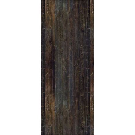Panneau mural douche en alu-composite VIPANEL - Bois Décor Epicea - Finition Mat Perle - 100x255cm (1/5)