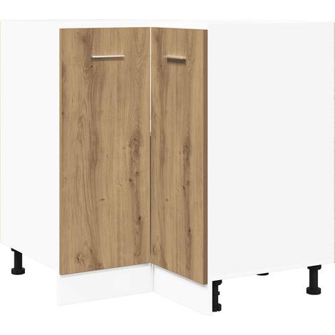 vidaXL Kitchen Cabinet "Lyon" Artisan Oak 75,5x75,5x81,5 cm Engineered Wood